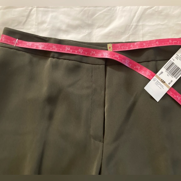Women's KASPER 2PC Olive Pants Suit 12P NWT - Picture 9 of 13